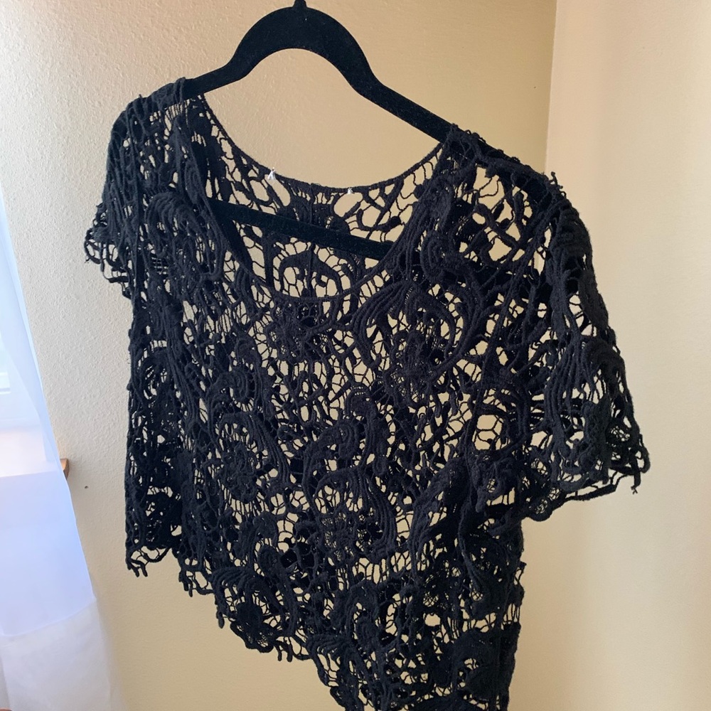 vintage lace blouse